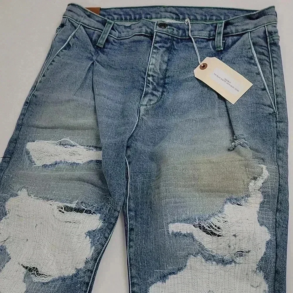 Cross Colours The Relaxed Slim Fit Capri wash Denim